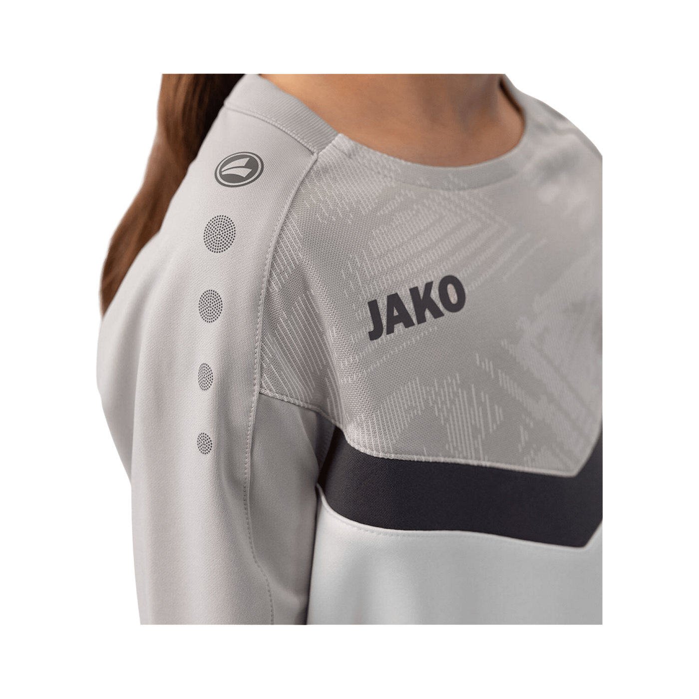 JAKO Iconic Sweatshirt Kids Weiss F016