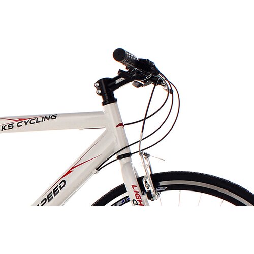 RENNRAD FITNESSRAD 21 GÄNGE FITNESS-BIKE LIGHTSPEED (WHITE) 28 ZOLL