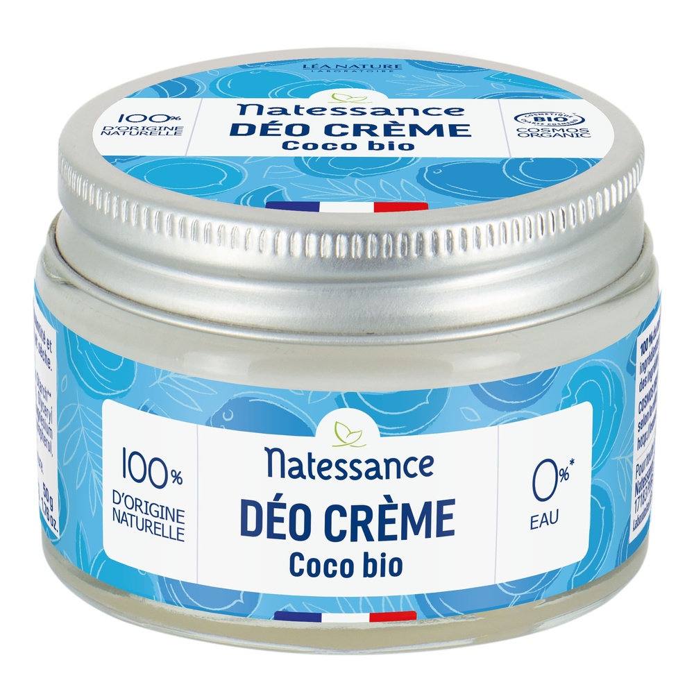 natessance Déo crème coco bio Déodorant