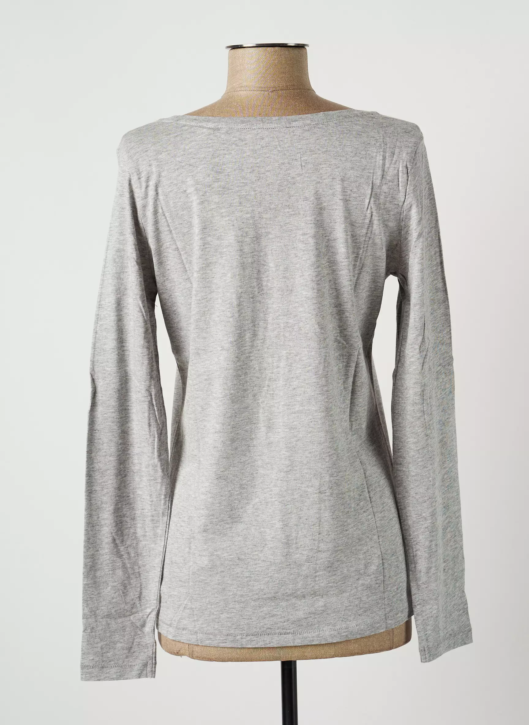An Famille Tshirts Femme couleur gris