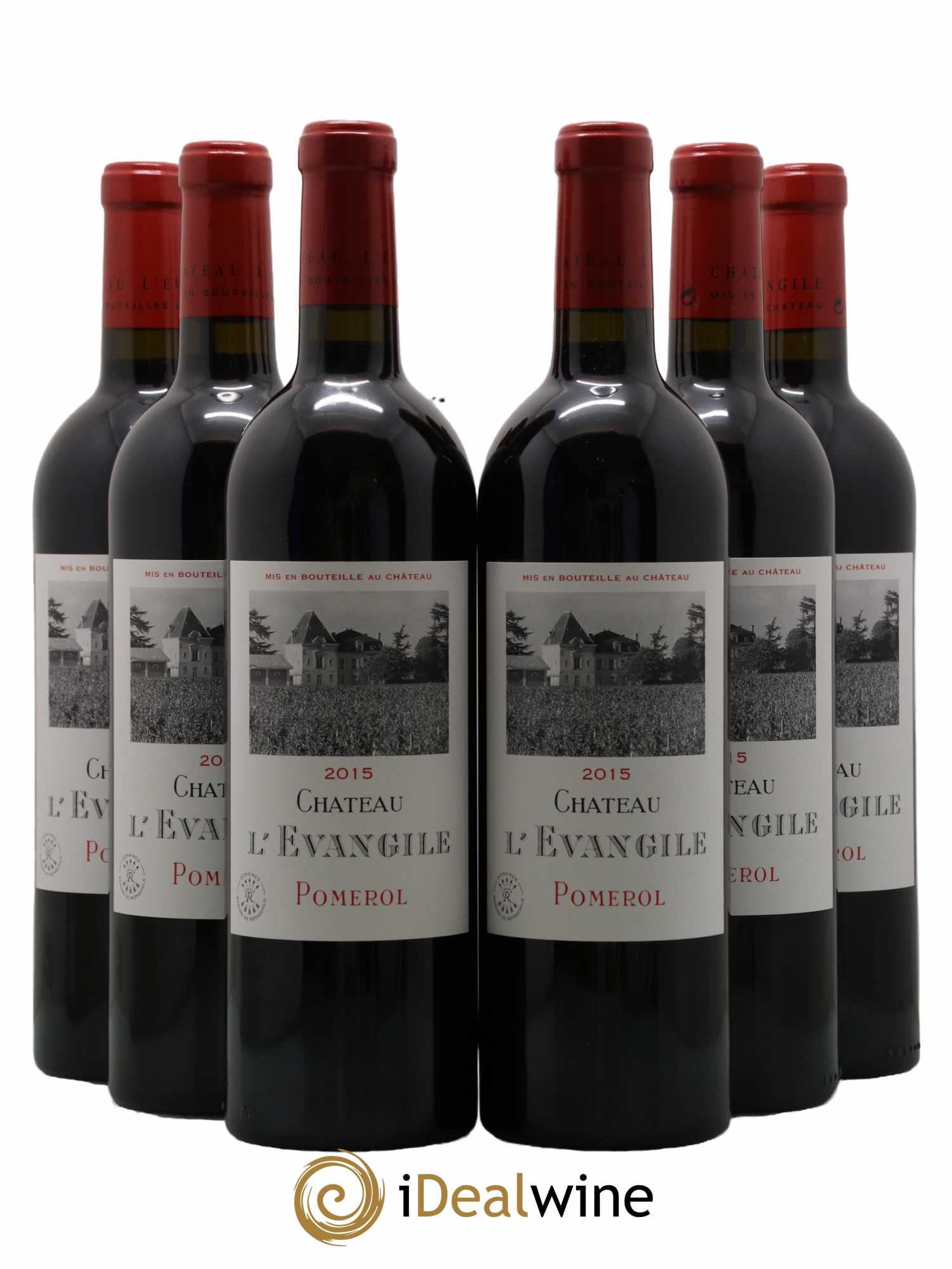 Château l'Évangile  2015 - Lot de 6 Bouteilles