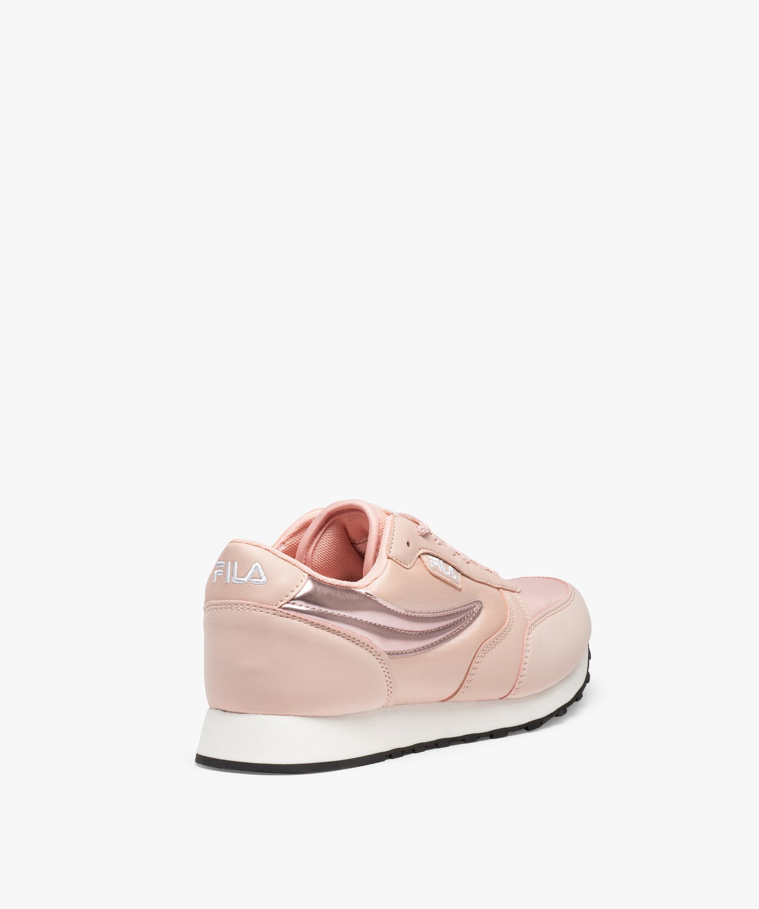 Baskets femme à lacets avec empiècement brillant- Fila Orb... orange | GEMO
