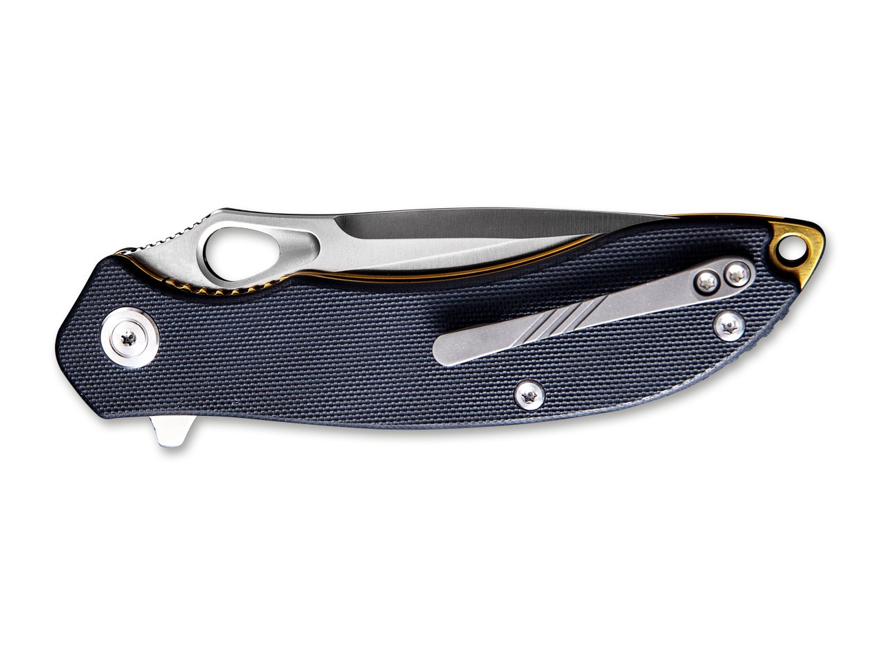 Aquila Black Satin