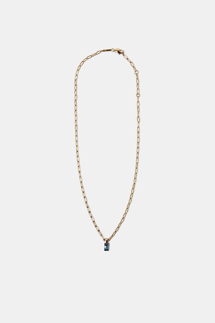 Kette mit Anhänger, Edelstahl