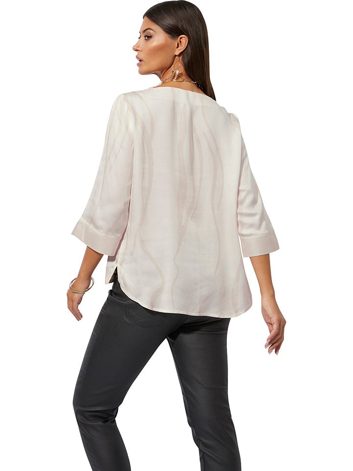 Heine Bluse in Creme/ Beige günstig kaufen
