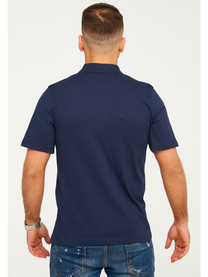 Jack & Jones Poloshirt - RISE INFINITY POLO in Navy Blazer günstig kaufen