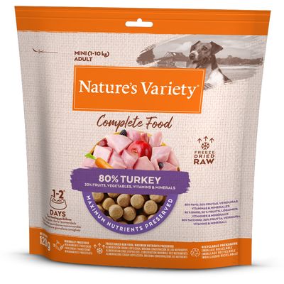 Nature's Variety Gefriergetrocknetes Alleinfutter für Hunde Mini