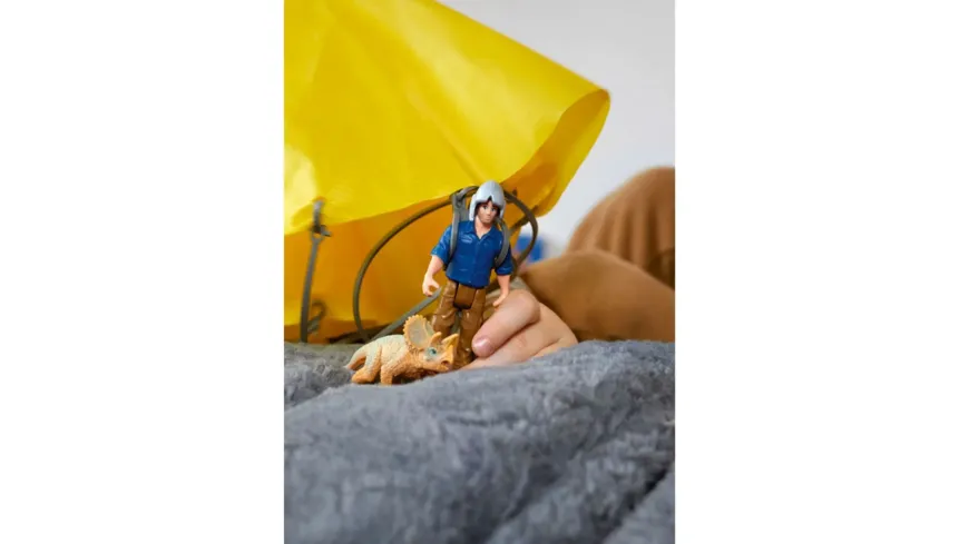 Schleich 41471 - Dinosaurier - Dino Fallschirmrettung