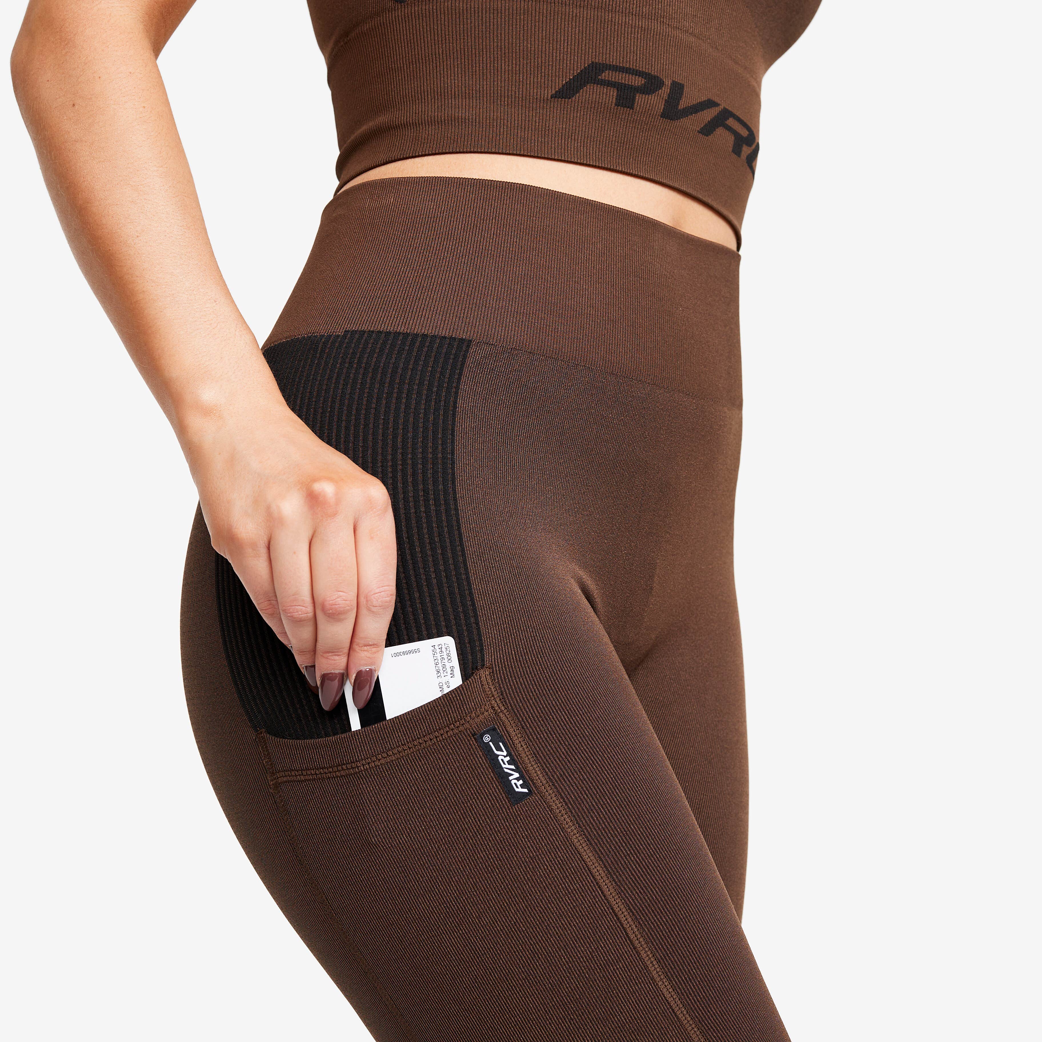 Descent Seamless Tights Femme Chocolate Chip