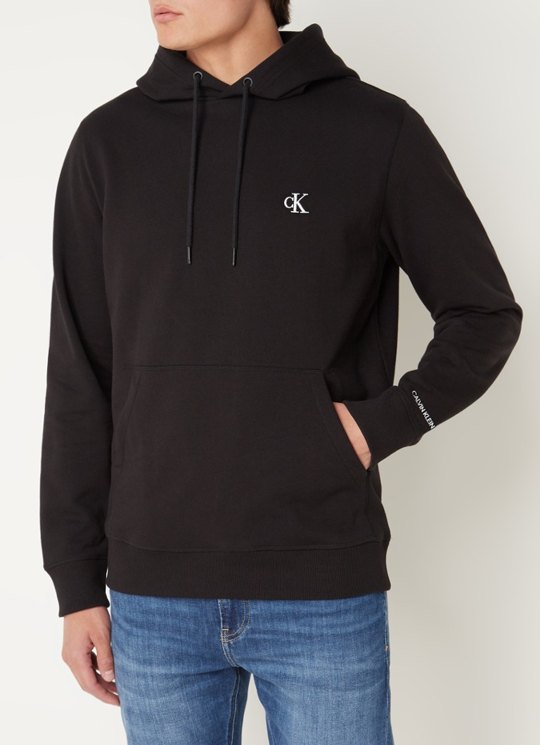 Calvin Klein Essential hoodie with logo embroidery