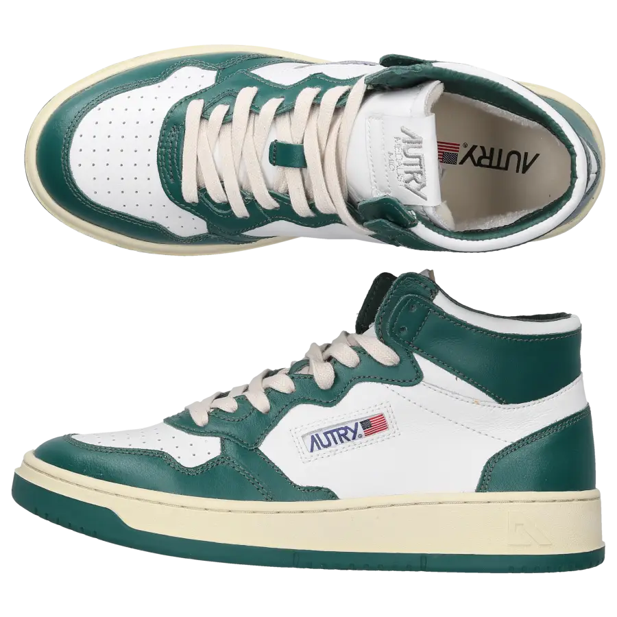 Autry - Sneaker high MEDALIST Kalbsleder - weiß