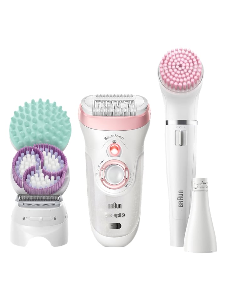 Braun Epilierer Silk-épil 9 SensoSmart 9/995 Beauty set in weiß günstig kaufen onesize