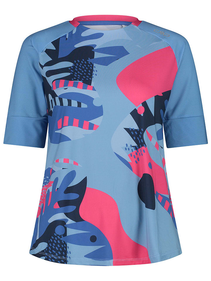 CMP Funktionsshirt in Pink/ Blau günstig kaufen