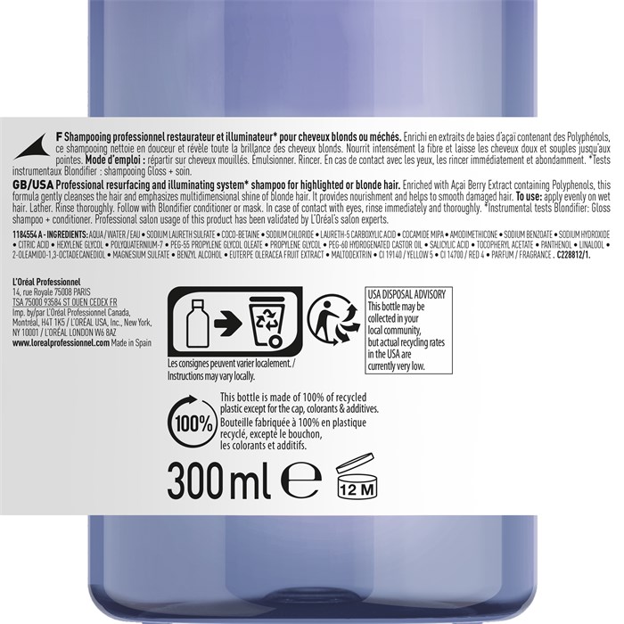 Professional Gloss Shampoo
