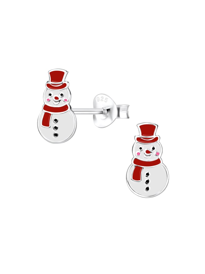 Alexander York Ohrringe, Ohrstecker SCHNEEMANN in 925 Sterling Silber, 2-tlg. günstig kaufen onesize