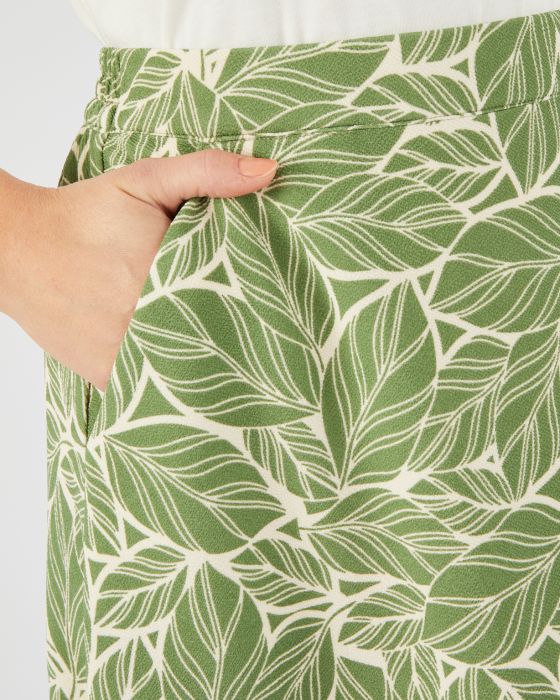 Jupe maille crêpe stretch