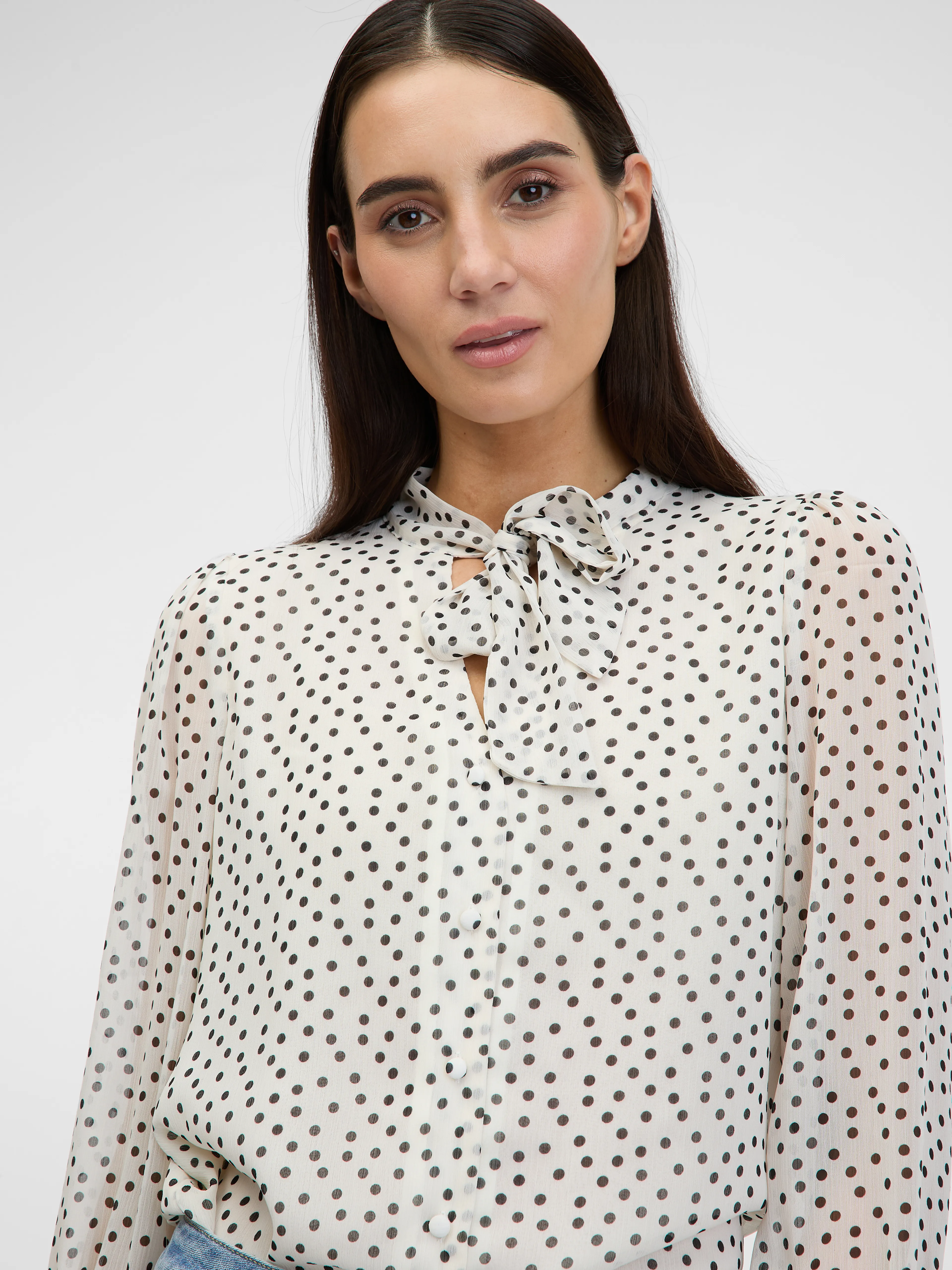 Cremefarbene Bluse ORSAY