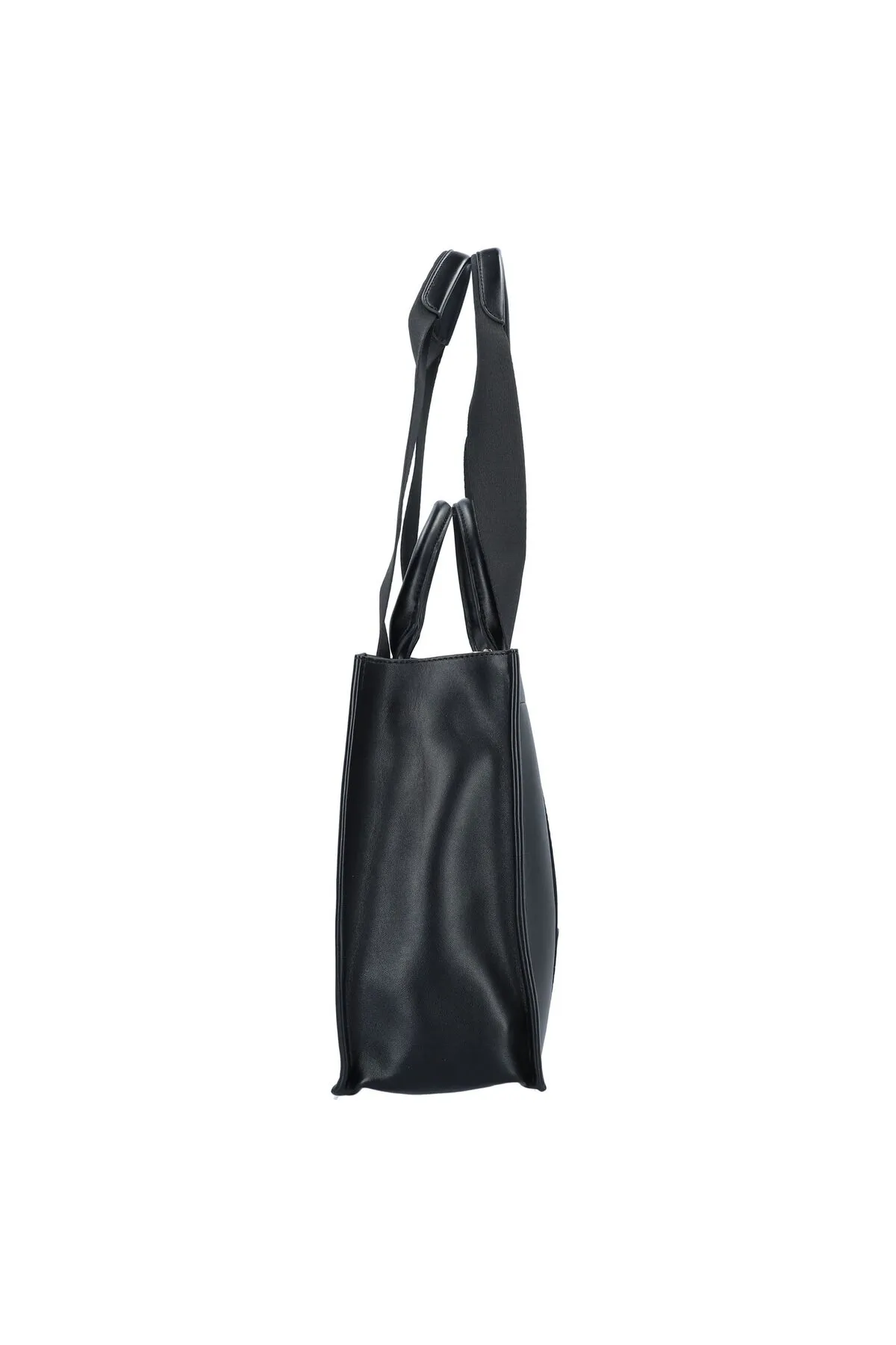 Seidenfelt  Handtasche - Schwarz - Unifarben