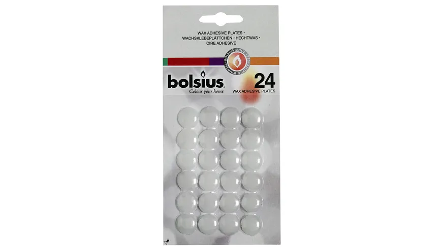 bolsius Wachsklebeplättchen 5/16mm