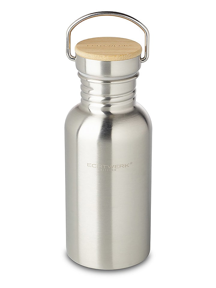 Echtwerk Trinkflasche in Silber - 500 ml günstig kaufen onesize