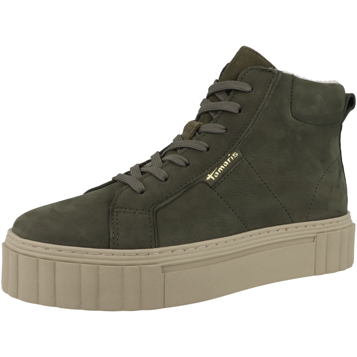 Tamaris 1-25227-41 Sneaker mid dunkelgruen