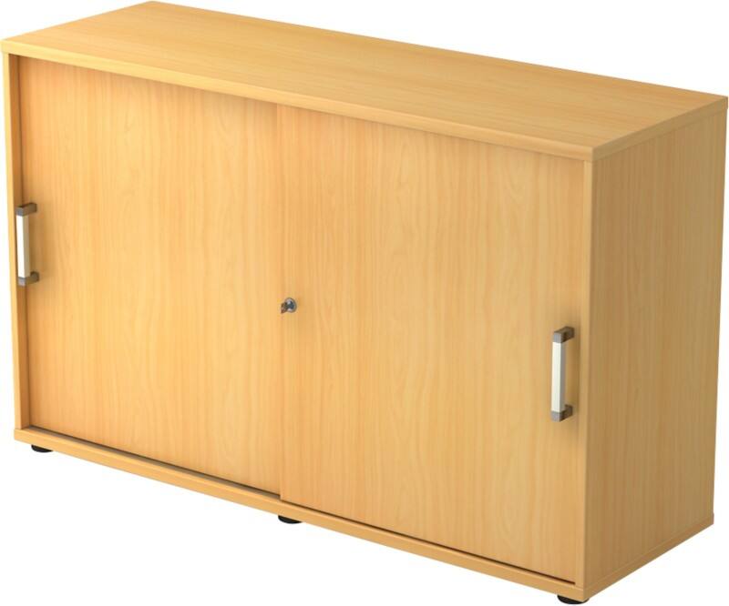 Hammerbacher Schiebetürenschrank 2FH CE Buche 1.200 x 400 x 748 mm