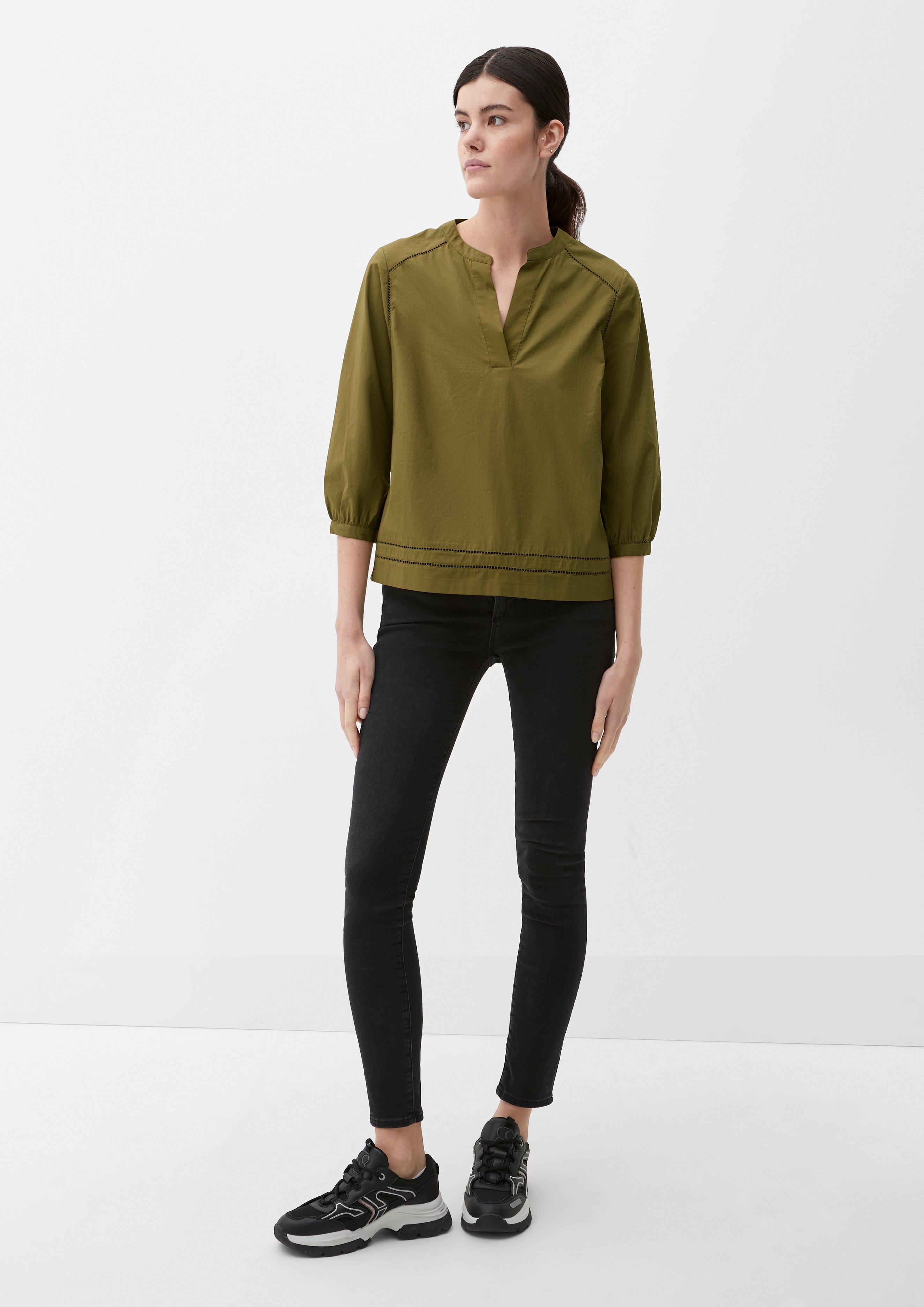 Longsleeve mit Spitzen-Details  2129640-7723
