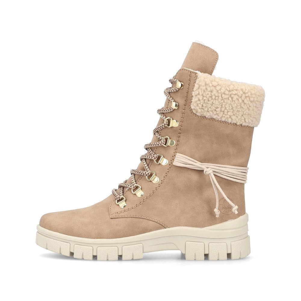 RIEKER Stiefeletten grün