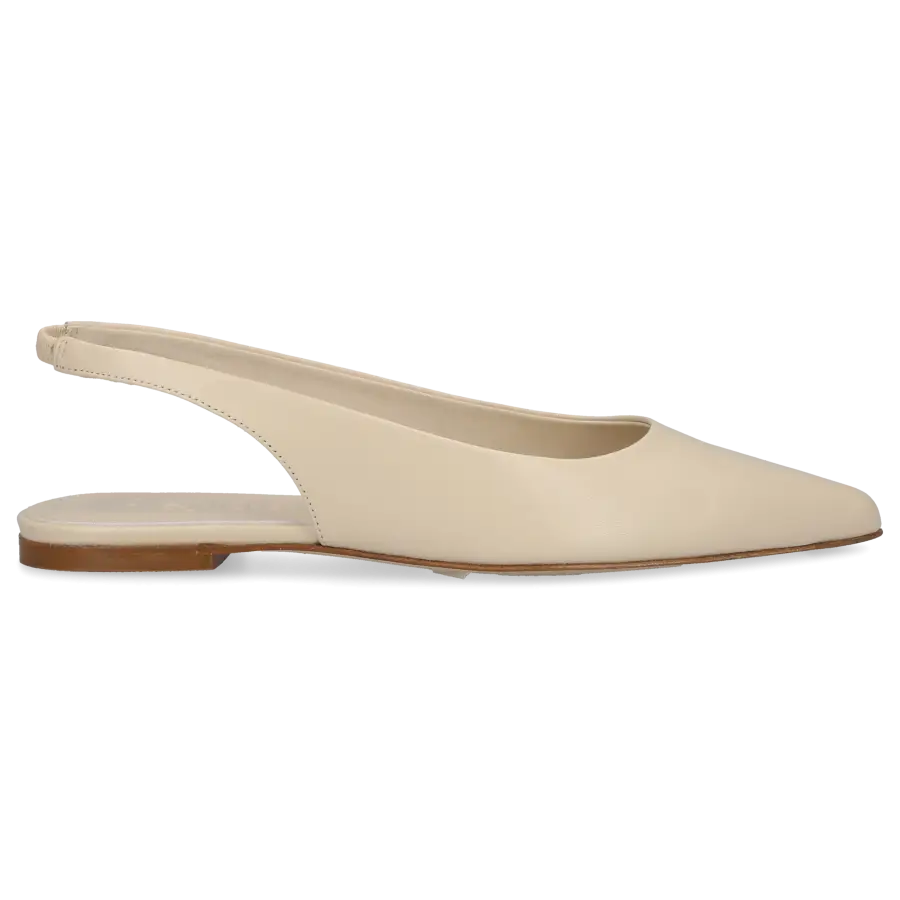 Aeyde - Sling-Ballerinas RAE Kalbsleder - beige