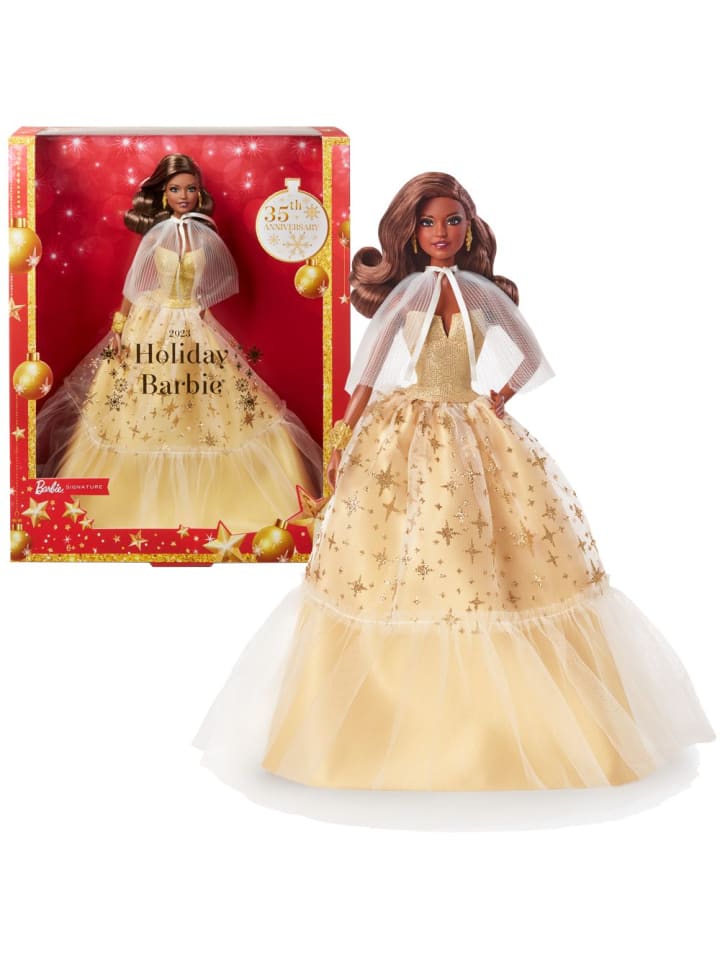 Barbie Holiday Barbie 2023 | HJX05 | Mattel Signature Puppe | Sammelpuppe günstig kaufen onesize