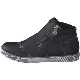 Rieker Ankle Boots in schwarz