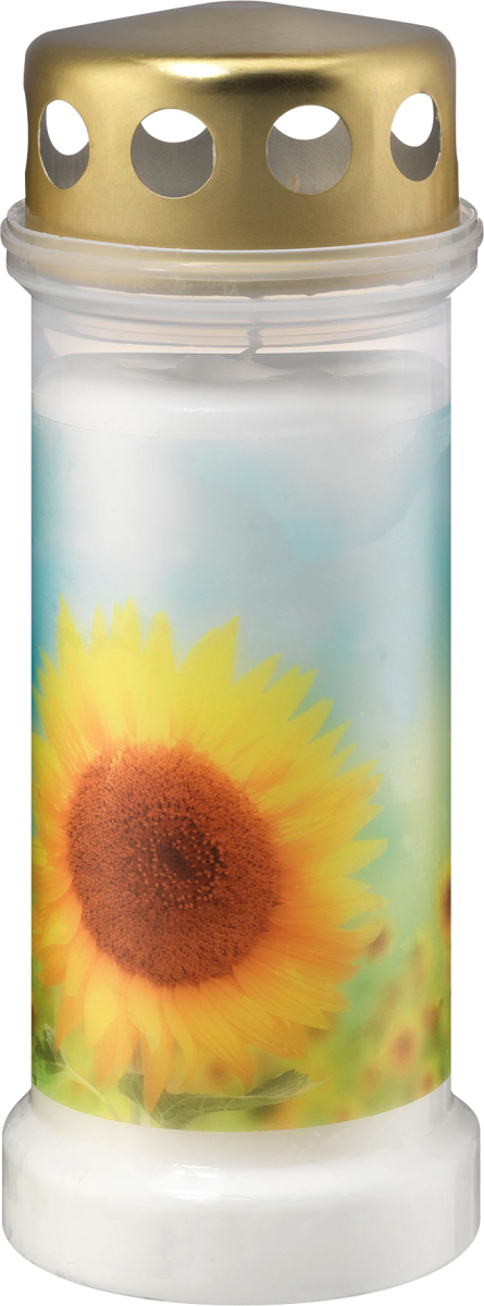 Grabkerze Sonnenblume, 1 St
