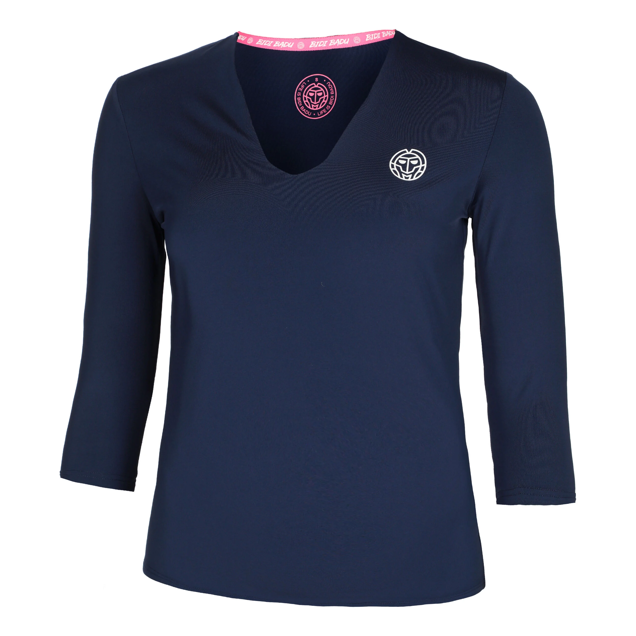 Crew V-Neck Longsleeve Damen - Dunkelblau