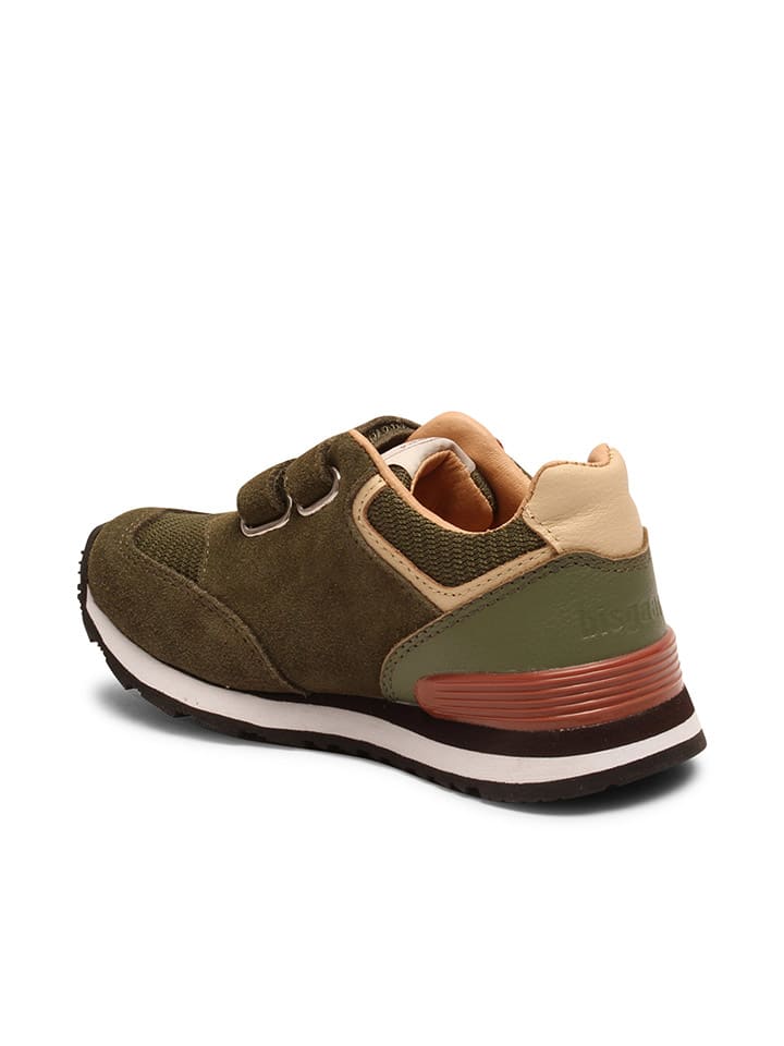 bisgaard Leder-Sneakers in Khaki günstig kaufen 22