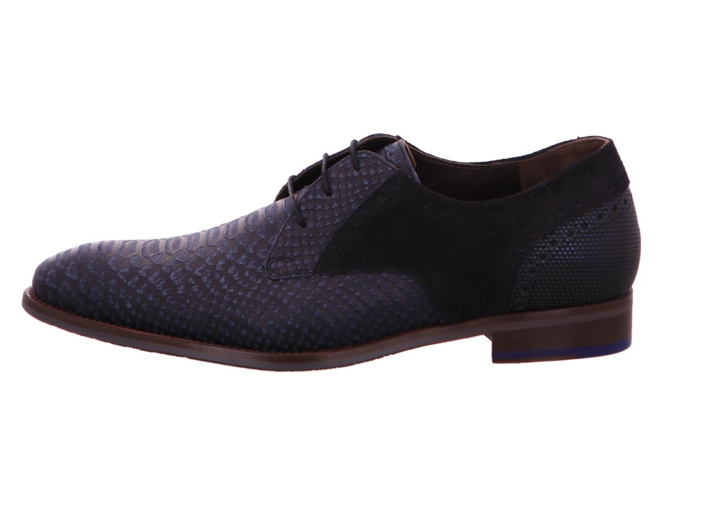 FLORIS VAN BOMMEL Business Schuhe blau Stapper