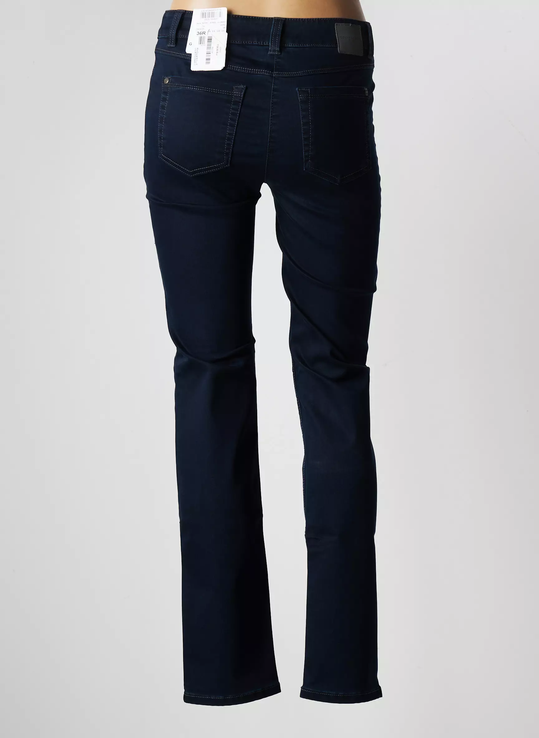 Gerry Weber Pantalons Slim Femme couleur bleu