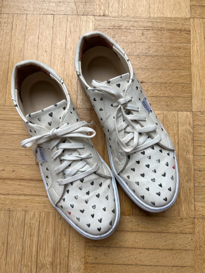 Noosy Sneakers in Weiß/ Schwarz günstig kaufen 38