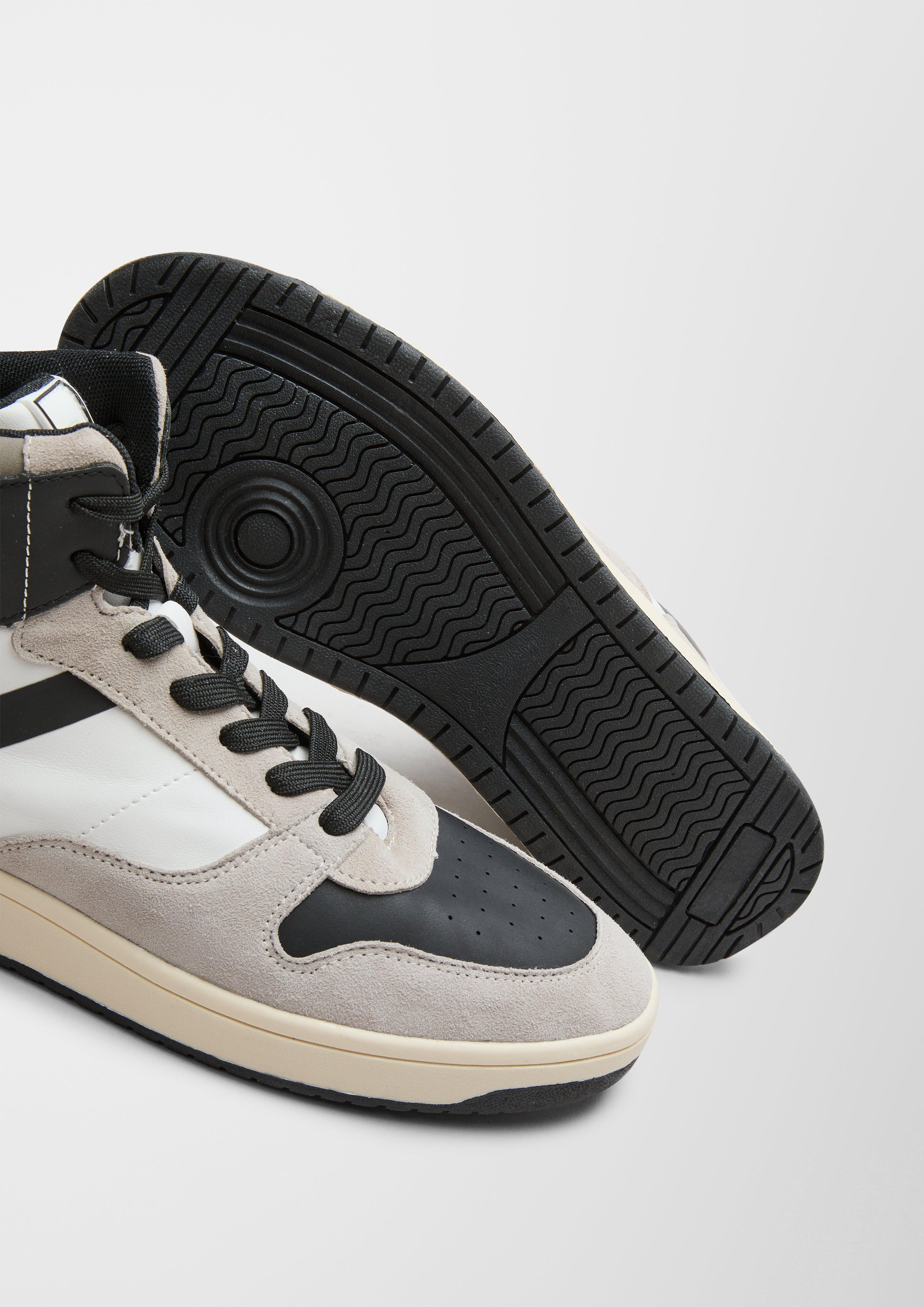 High Top-Sneaker aus Leder  6006538-211