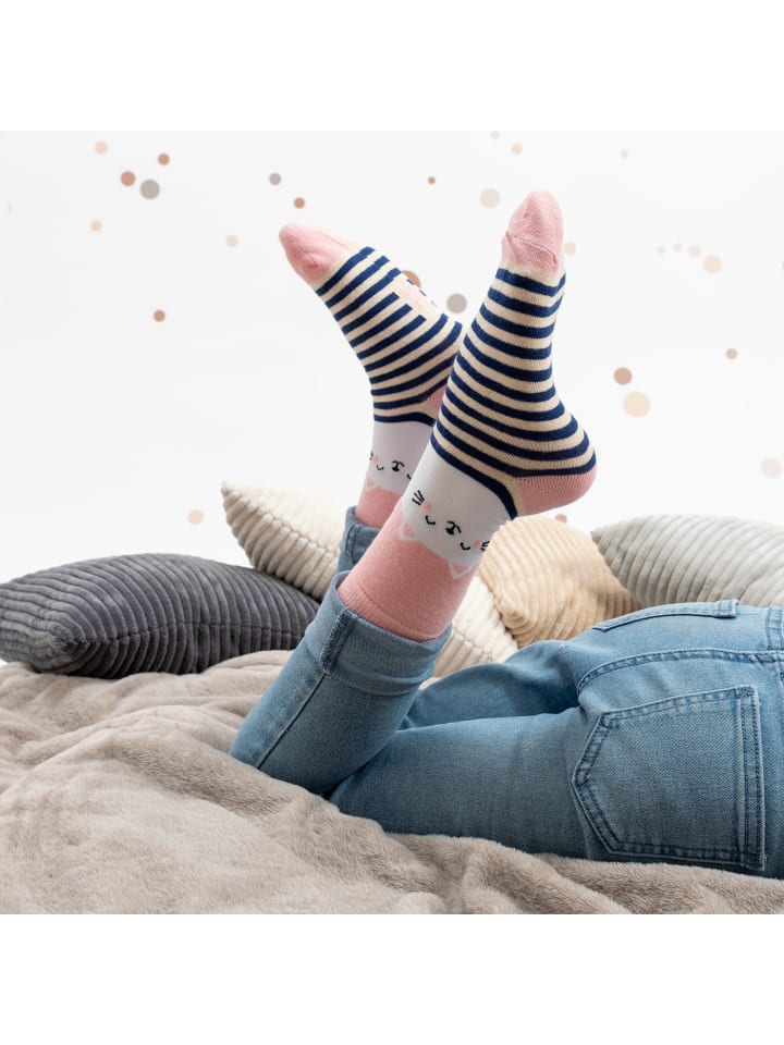 Occulto 10er Pack Motiv Socken Fantasia in Pink günstig kaufen