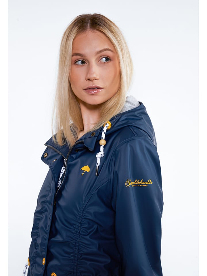Schmuddelwedda Regenparka in Dunkelblau günstig kaufen