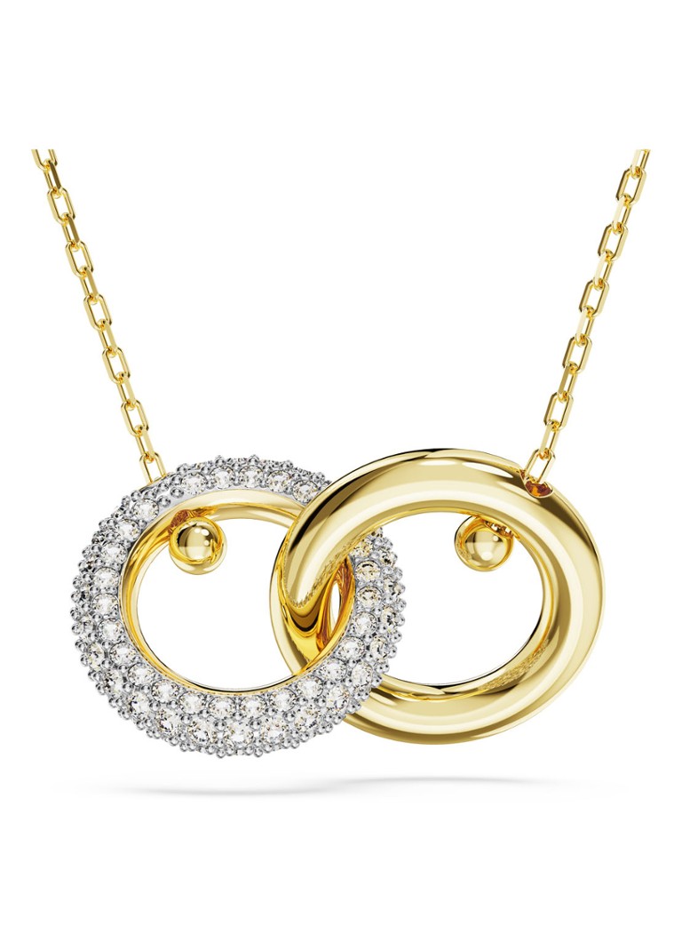 Collana Swarovski Dextera placcata in oro
