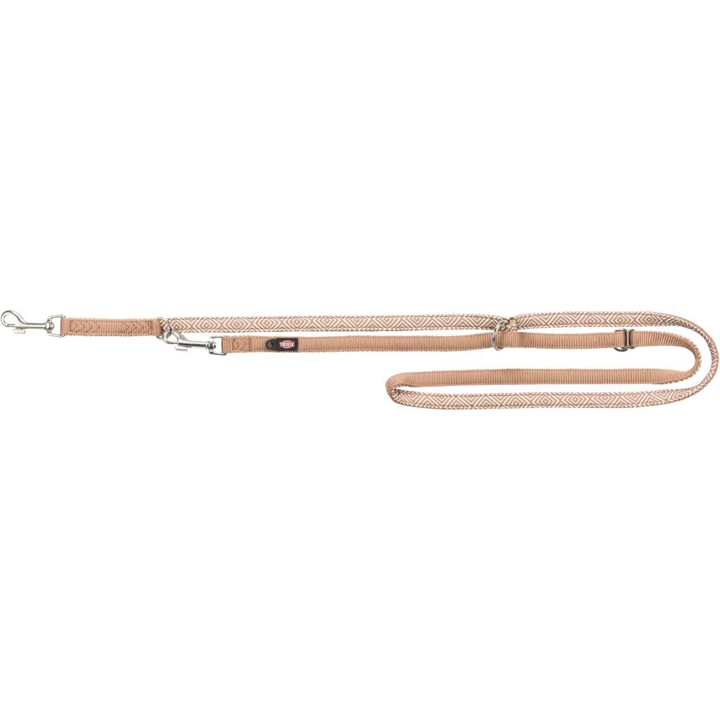 Trixie Hundeleinen Trixie Premium Verlängerungsleine mit Neopren-Polsterung braun L-XL