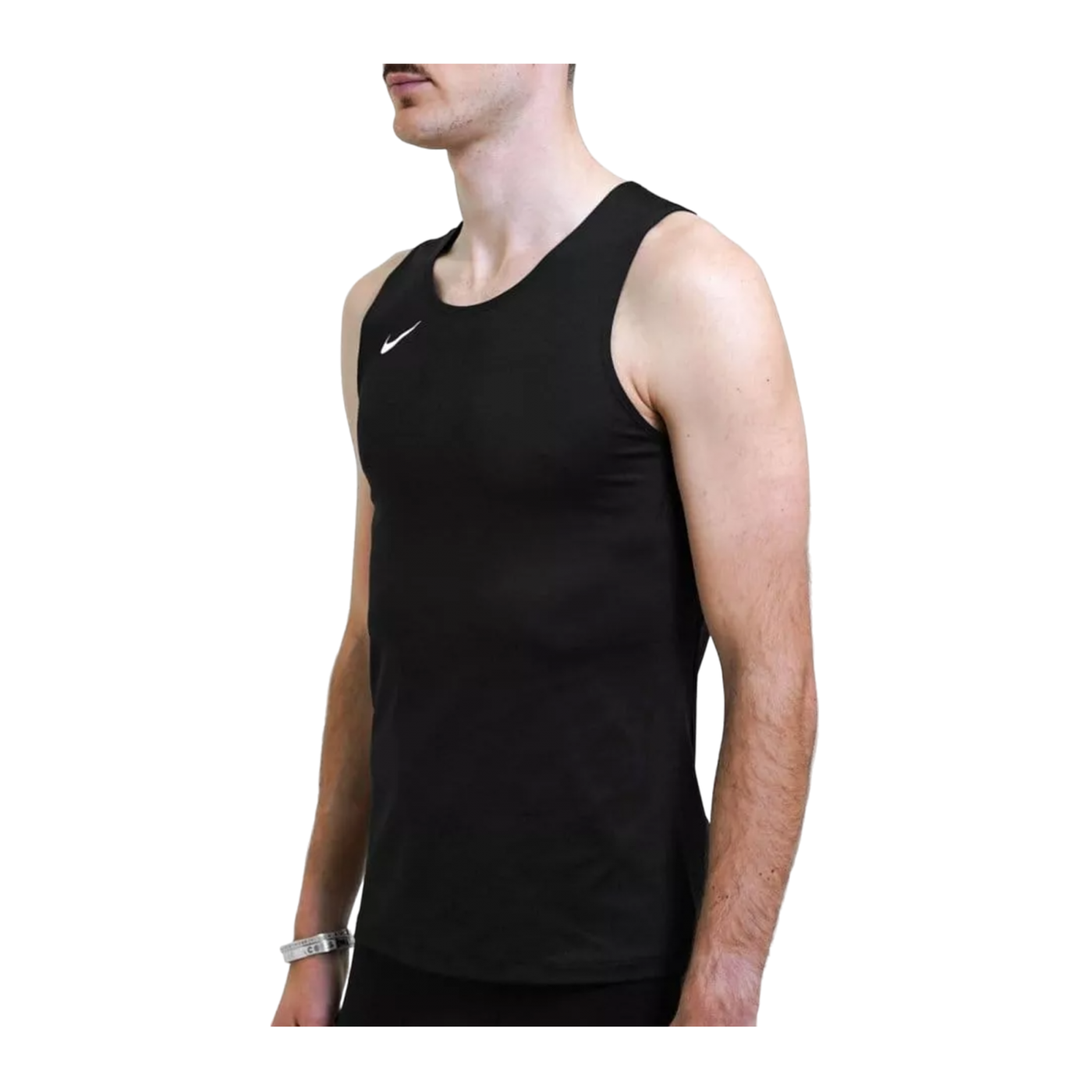 Nike Stock Tanktop Running Schwarz F010