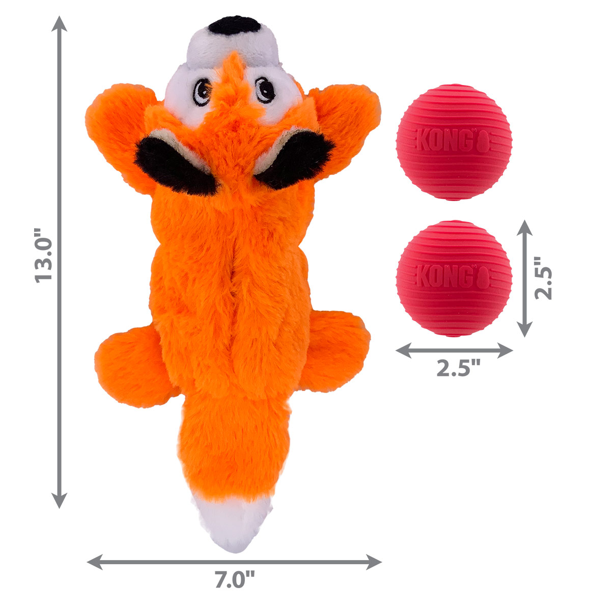 KONG Cozie Pocketz Fox günstig kaufen bei ZooRoyal