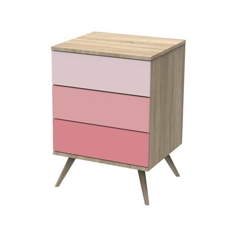Commode 3 tiroirs Seventies