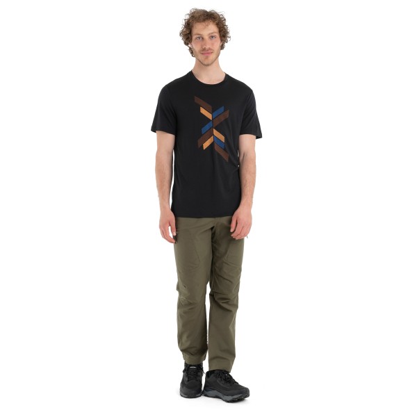 Icebreaker - 125 Cool-Lite Sphere II S/S Tee Levels - Merinoshirt