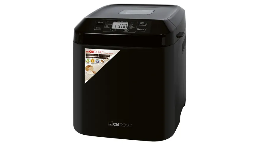 CLATRONIC Brotbackautomat BBA 3774 Schwarz