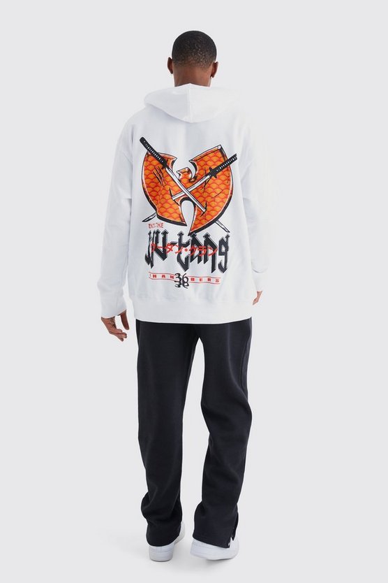 Oversize Hoodie mit lizenziertem Wu Tang Print