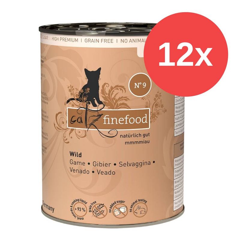 Sparpaket catz finefood 12 x 400 g zu TOP-Preisen