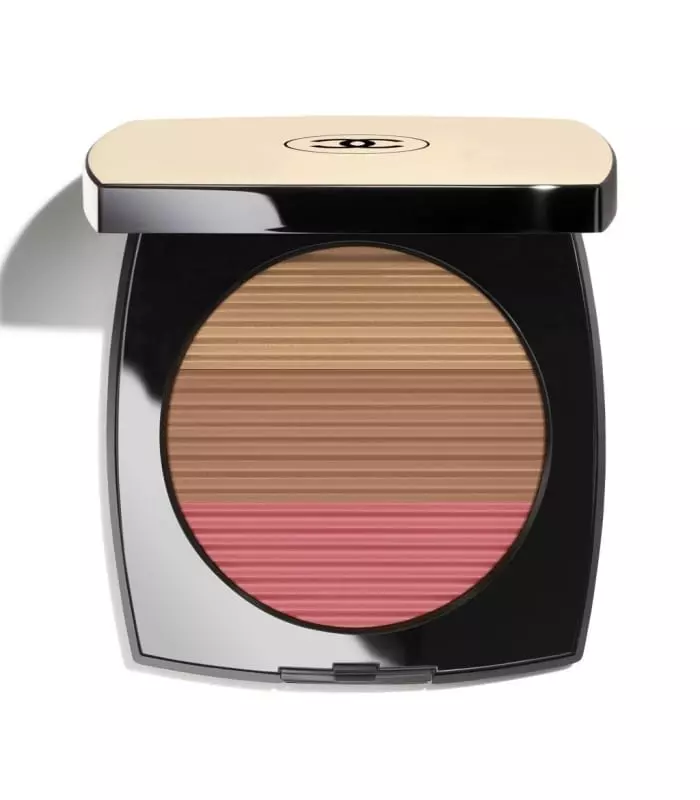 LES BEIGES Harmonie de trois poudres belle mine, poudre bronzante, blush et enlumineur